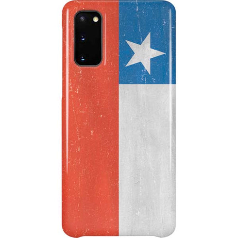 Chile Flag Distressed Galaxy S20 Lite Case